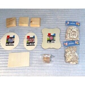 Lot of 10 DIY Woodworking Projects Items